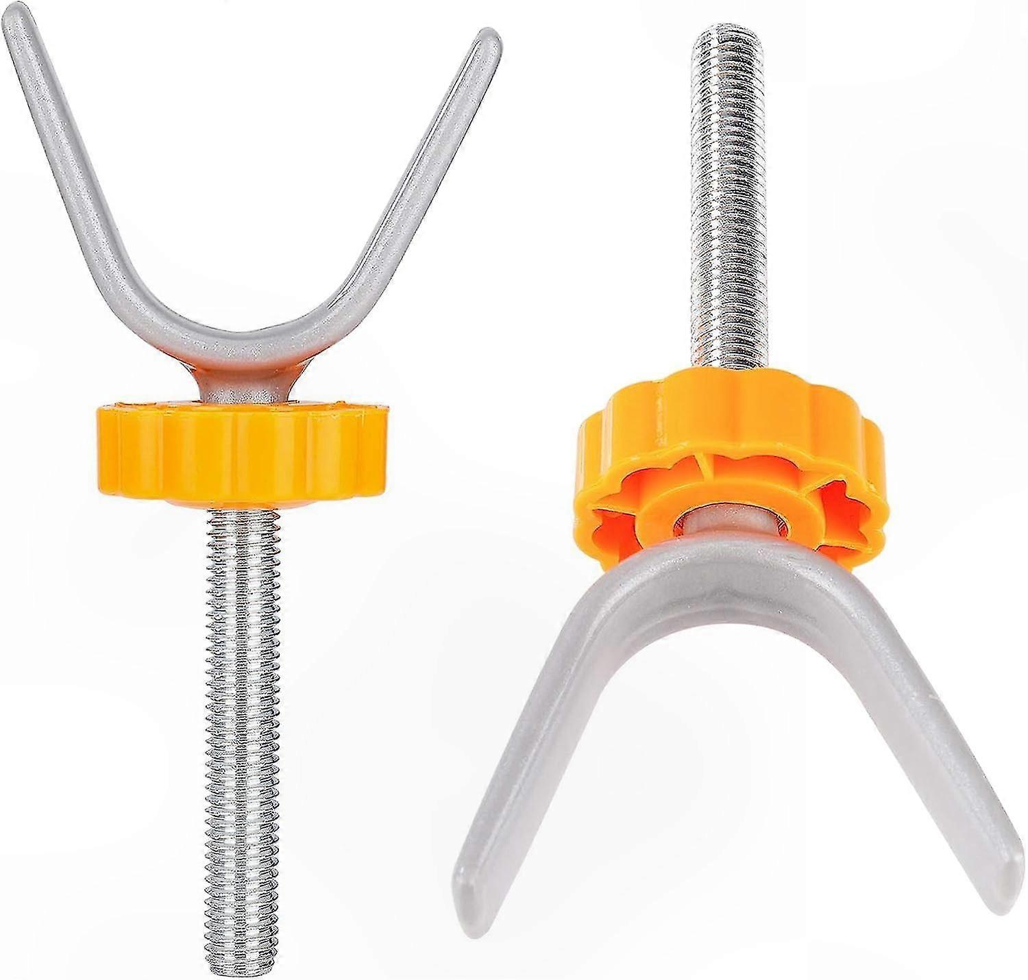 M10 Threaded Rods for Baby Safety Gates, 2-Pack Snap Fasteners for Secure Installation