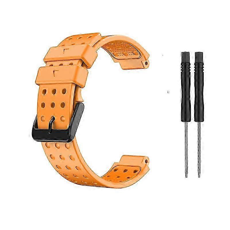 Pulseira de silicone para Garmin Approach S20 monocromática