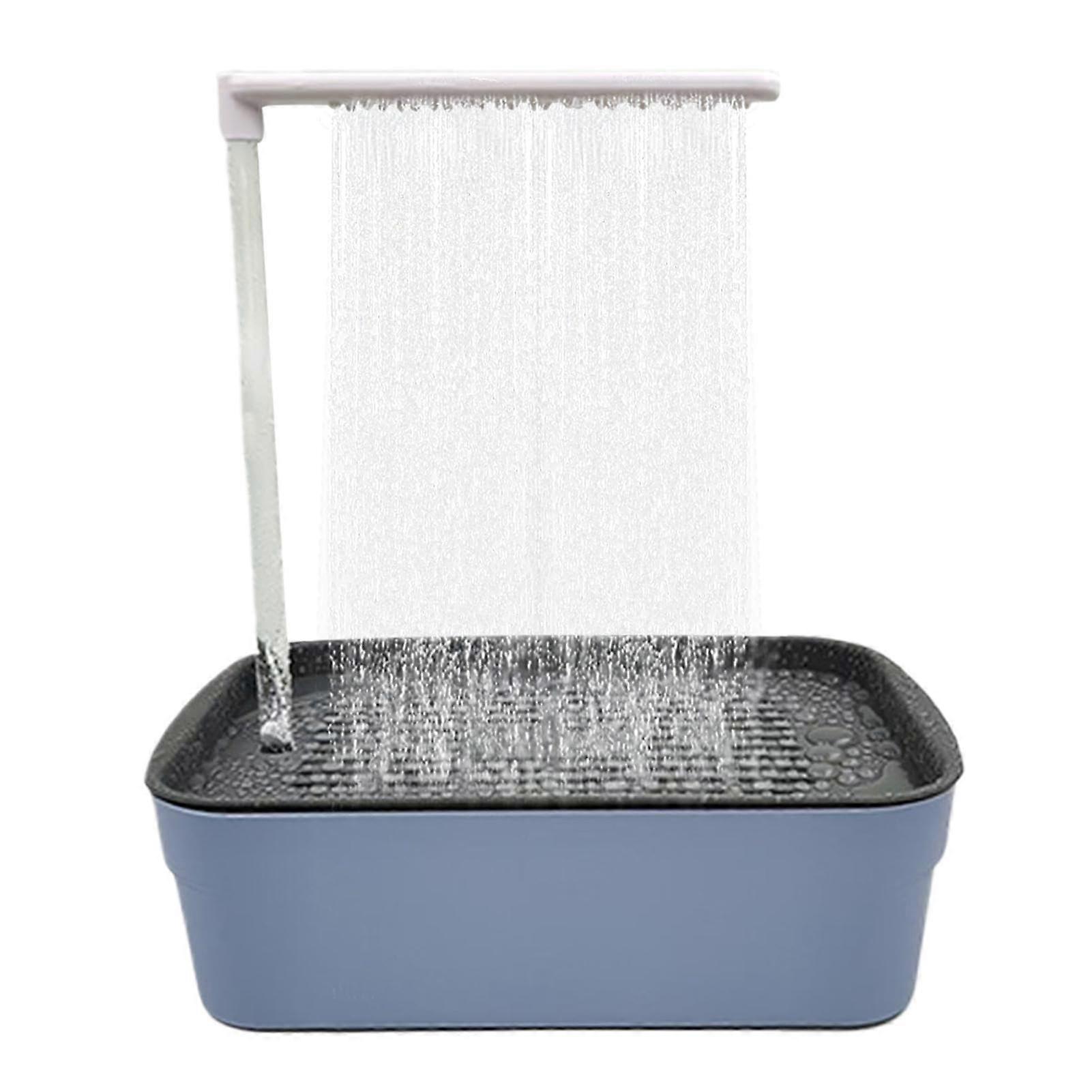 Bird Bath Shower Tub  Automatic USB Rechargeable Circulating Water Bird Bath