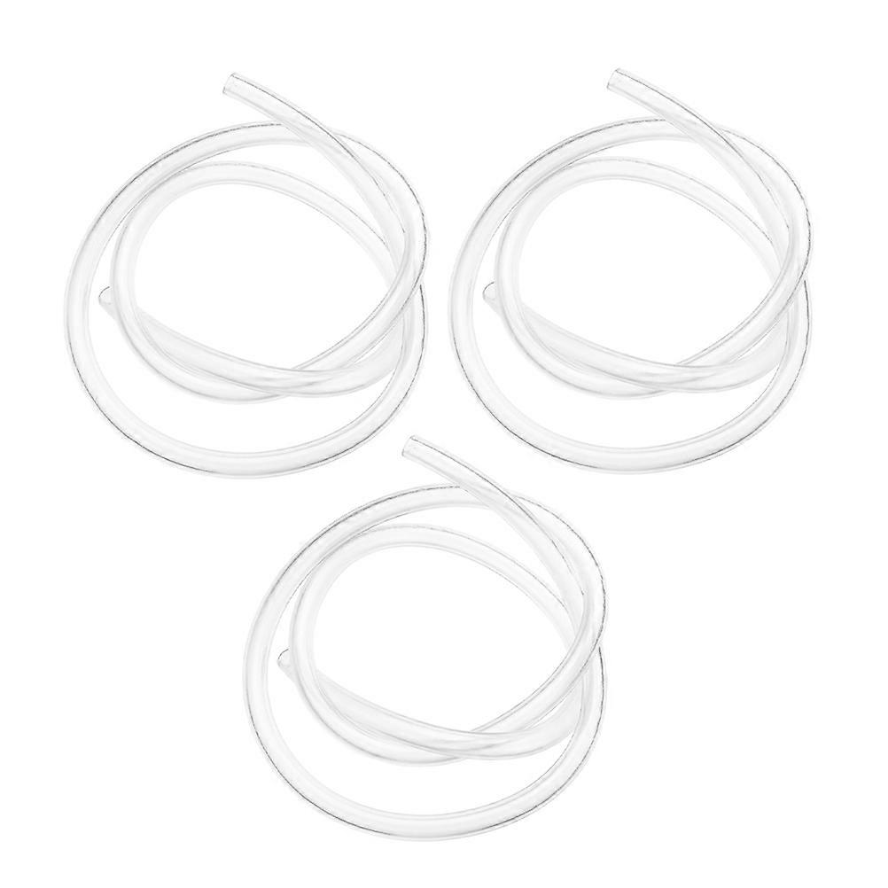 Water Level Pressure Switch Hose Clear Pc Plastic Tubes for Washing Machine 3Pcs