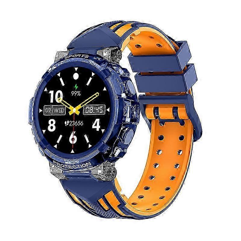 Smartwatch HT25: chiamate Bluetooth, frequenza cardiaca, pressione sanguigna, monitoraggio dell'ossigeno nel sangue, tracker multi-esercizio per la salute delle donne