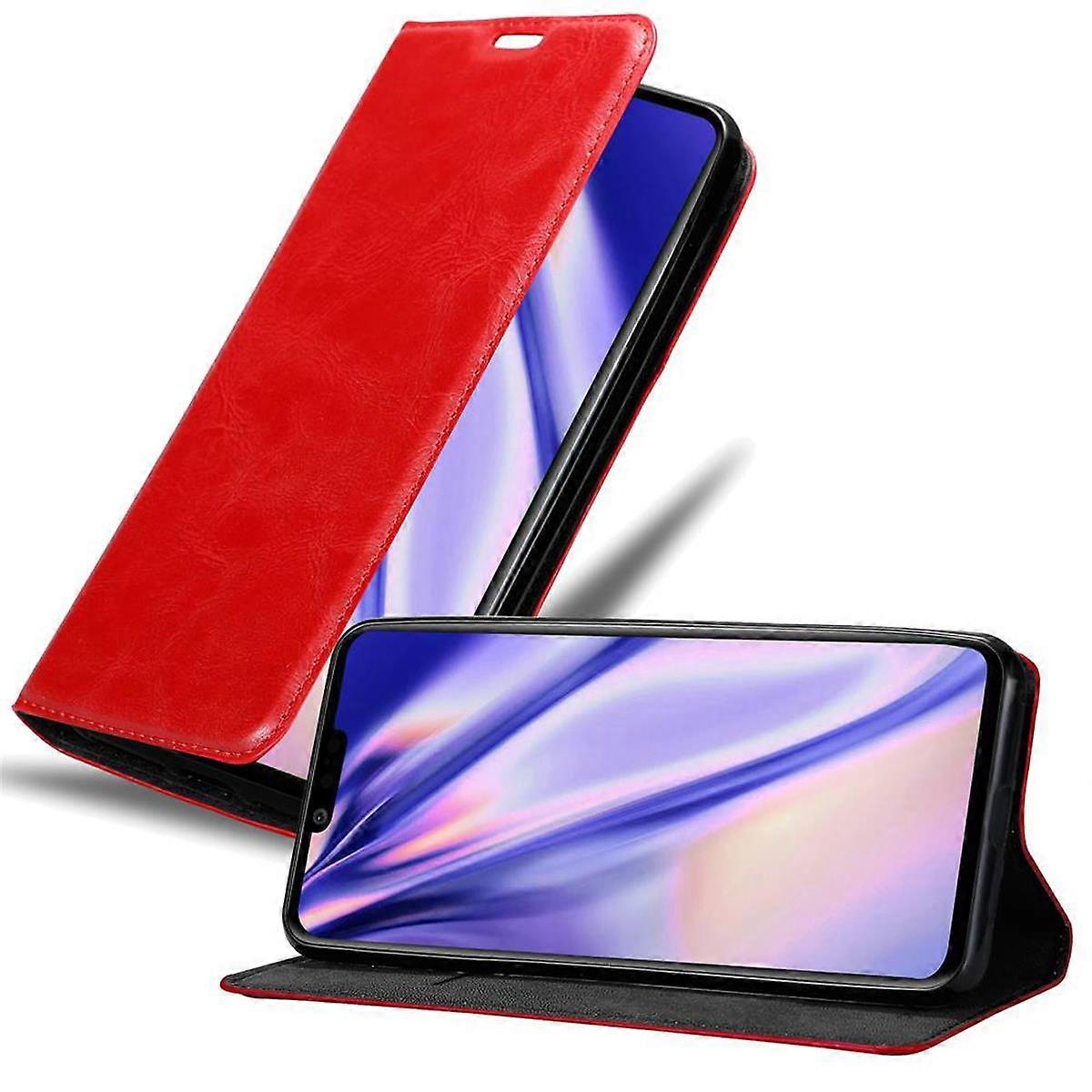 LG G8S 保护壳 - 带支架功能和卡槽的保护壳