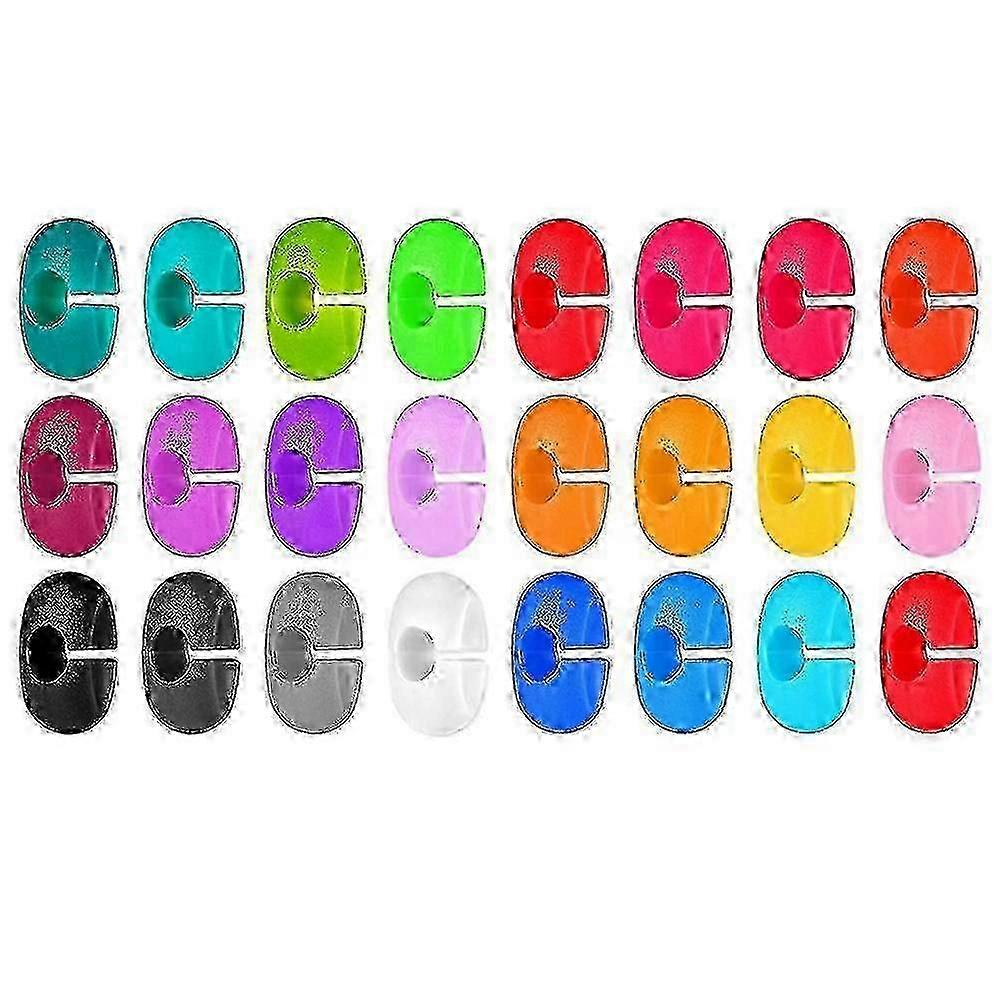 Wine Glass Markers and Labels for Parties, Reusable Drink Tags and Charms for Wine Glasses