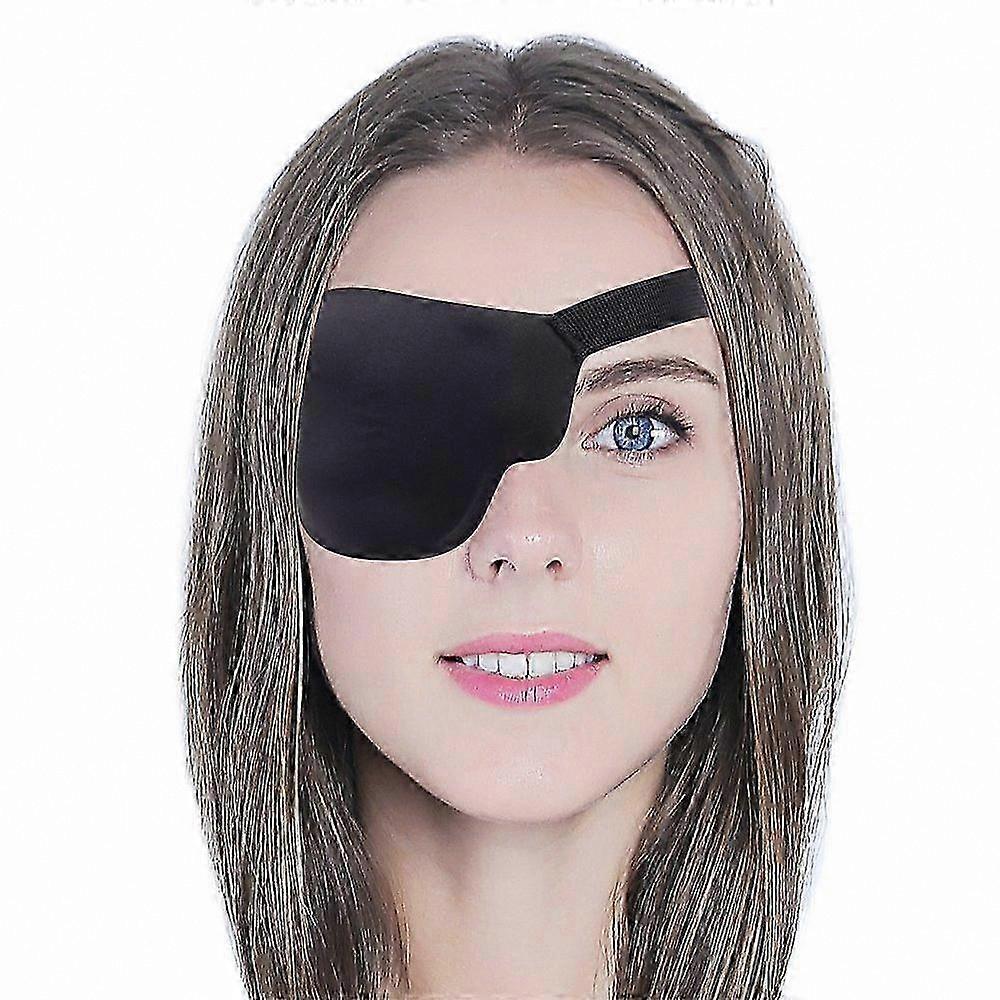 Pirate-Themed Adjustable Eye Patch for Right Eye Strabismus Support