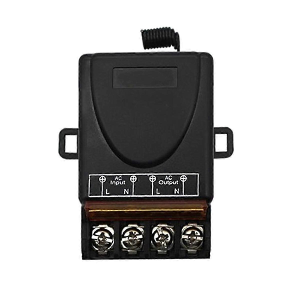 AC 220V 30A 1CH Relay Receiver for Garage Door Opener & Gate Control