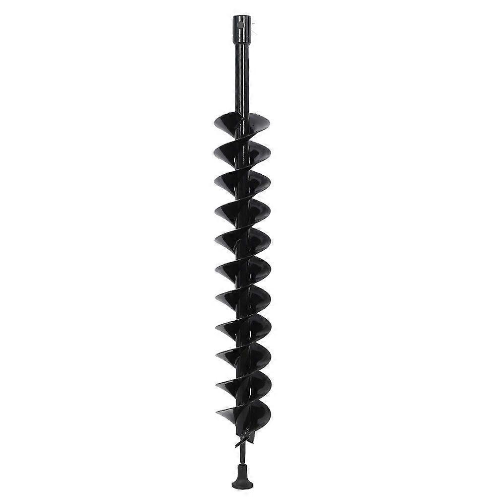 Earth Auger Drill Bit Farm Planting Seeding Hole Digger 100x800mm Dual Blade