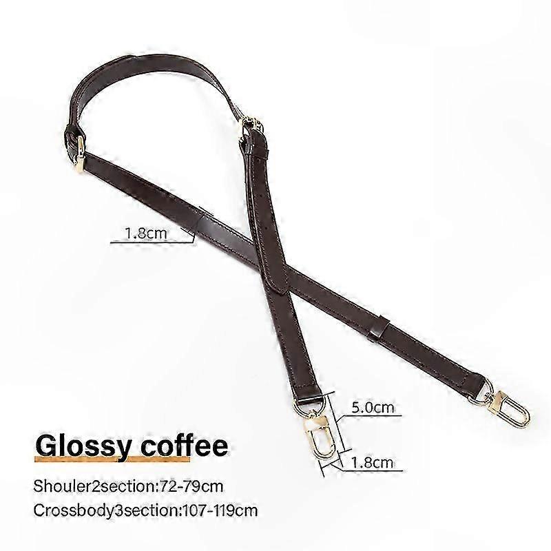 Adjustable Leather Replacement Strap for Designer Handbags, Crossbody Bag Accessories