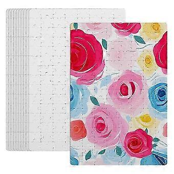 30 Pack of A4 Sublimation Jigsaw Puzzles for Custom Printing