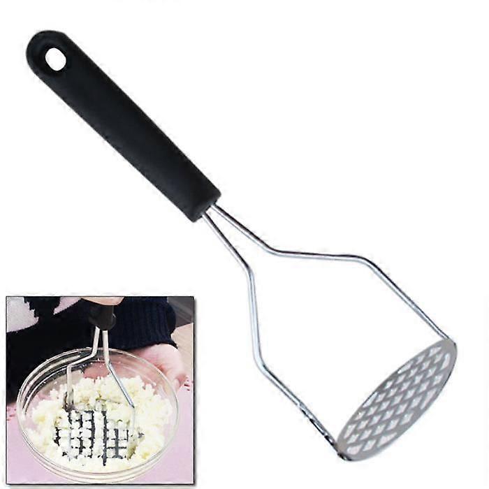 Potato Vegetable Ballu Crush Kitchen Tool with Black Handle