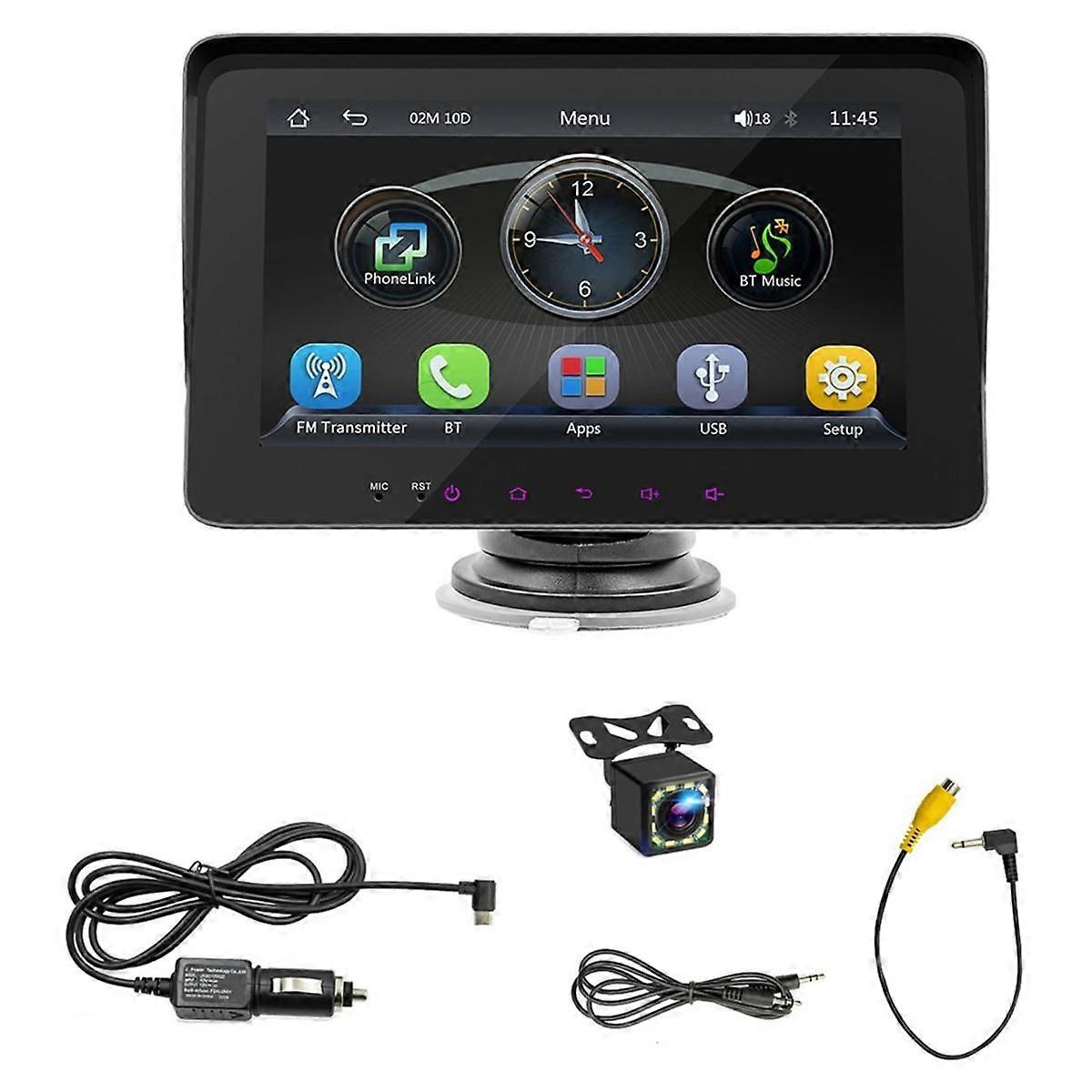 Wireless Carplay Android Auto, Portable Touch Screen Automatic Multimedia Player, Car Stereo cu M