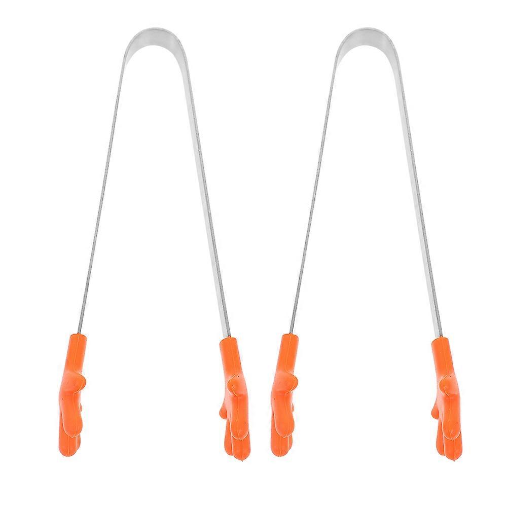 It seems like you're referring to a product listing or description for **mini silicone hand shaped food tongs**, possibly for serving items like ice