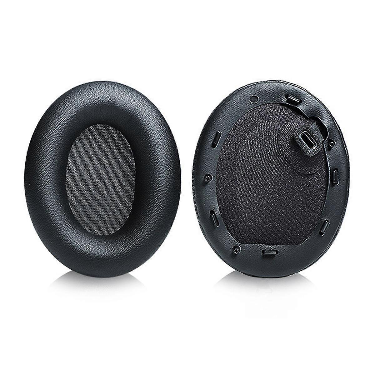 WH-1000XM4ワイヤレスヘッドフォンのイヤーパッド交換ソフトメモリーフォームパッドイヤークッションパーツブラック