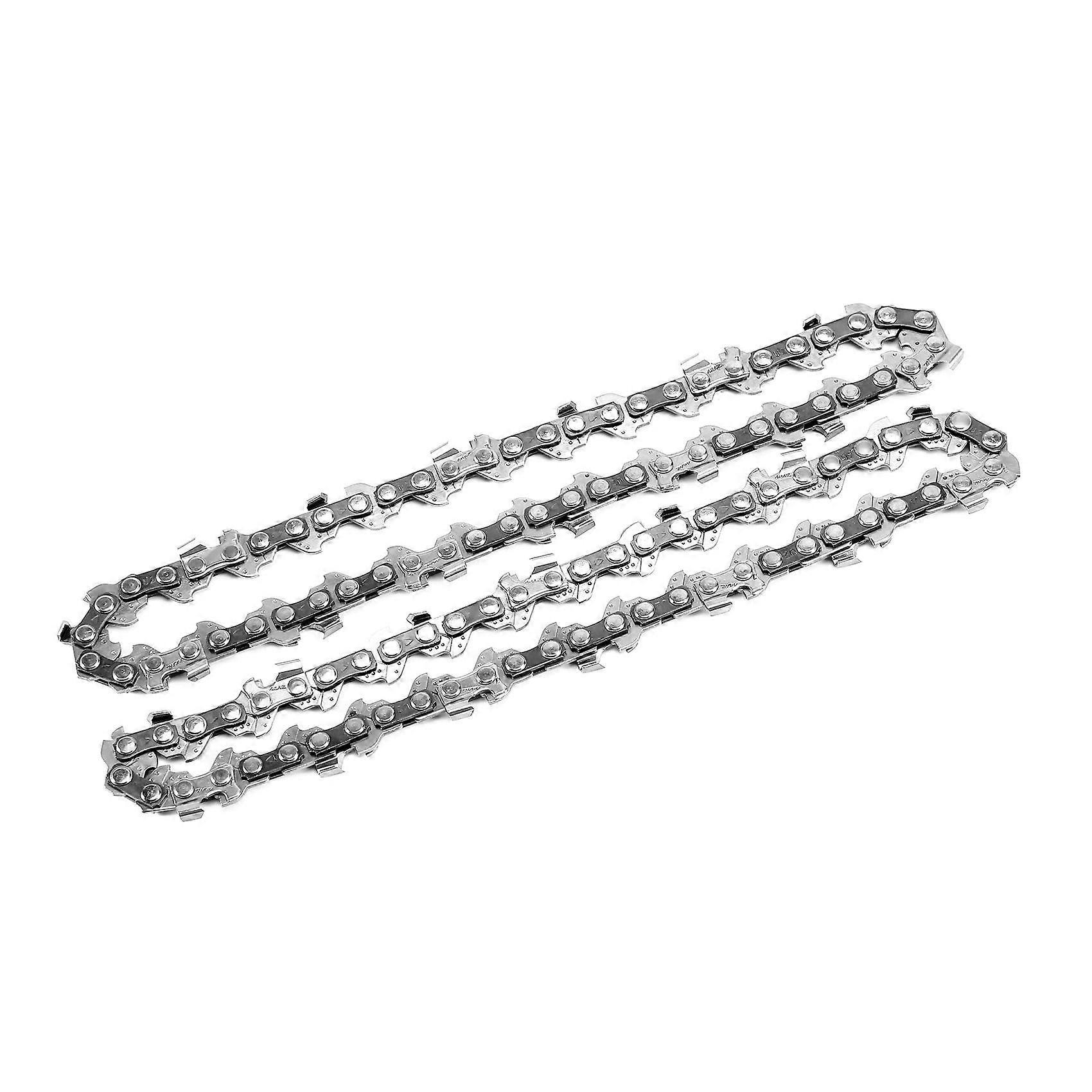 2Pcs 4-Inch 1/4inch Guide Saw Chain Mini Chainsaw Chain for 4 Inch Cordless Electric Protable Batte