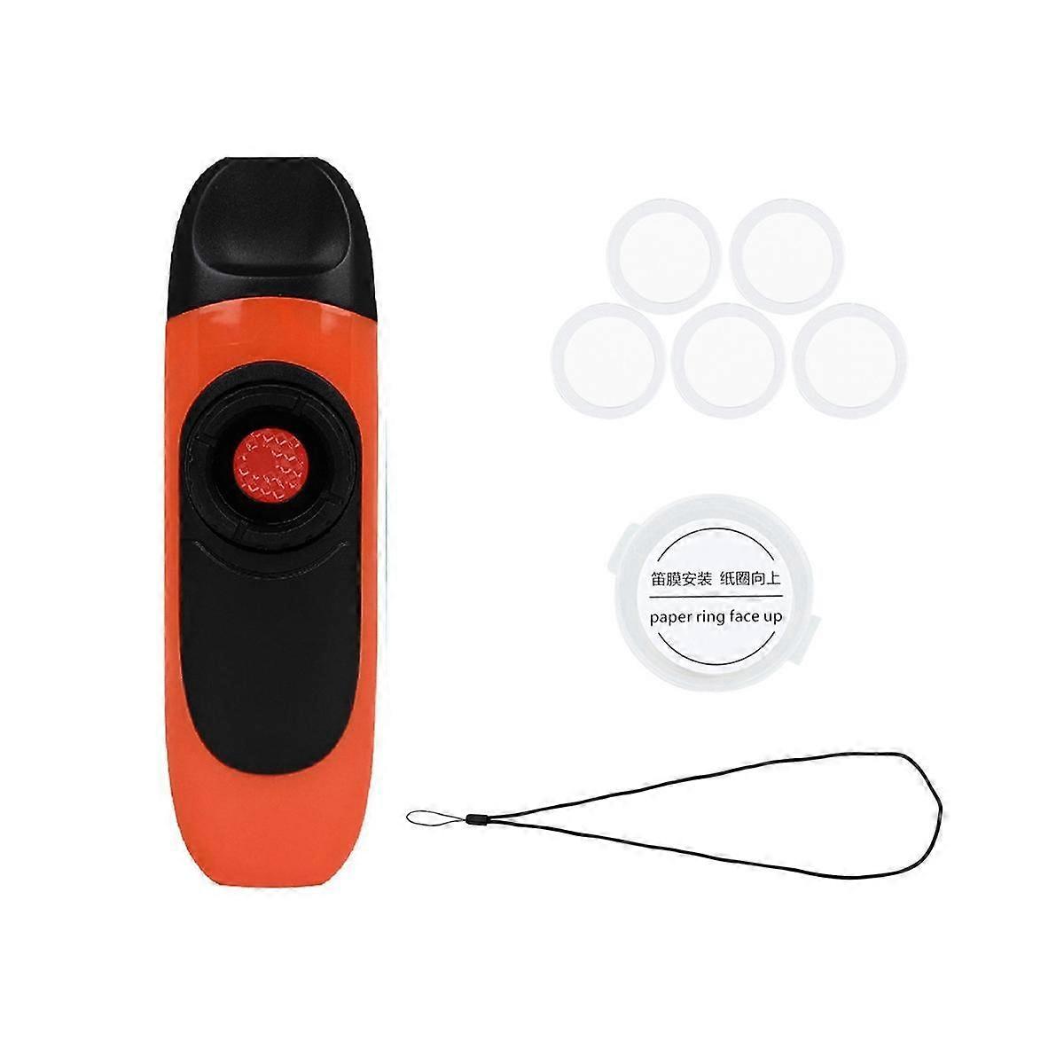 Professionally Playsmusical Instrument, Easy to Learn Guitar Accompaniment Instruments, Orange Red