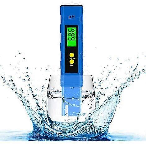 Digital PH Meter, LCD Digital Water Quality Tester, 0.01 PH Accuracy, Measuring