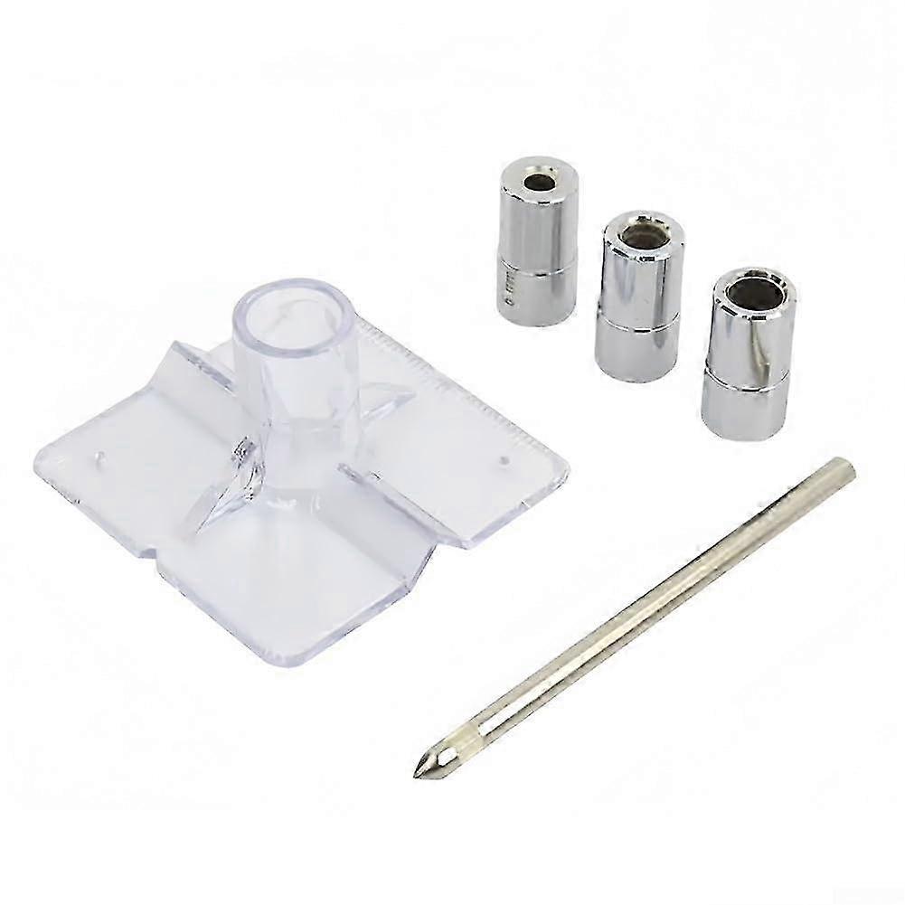 2025 Woodworking drill guide set, stability and control, reliable performance, for flat boards, edges, cylindrical shapes, DIY projects (D)
