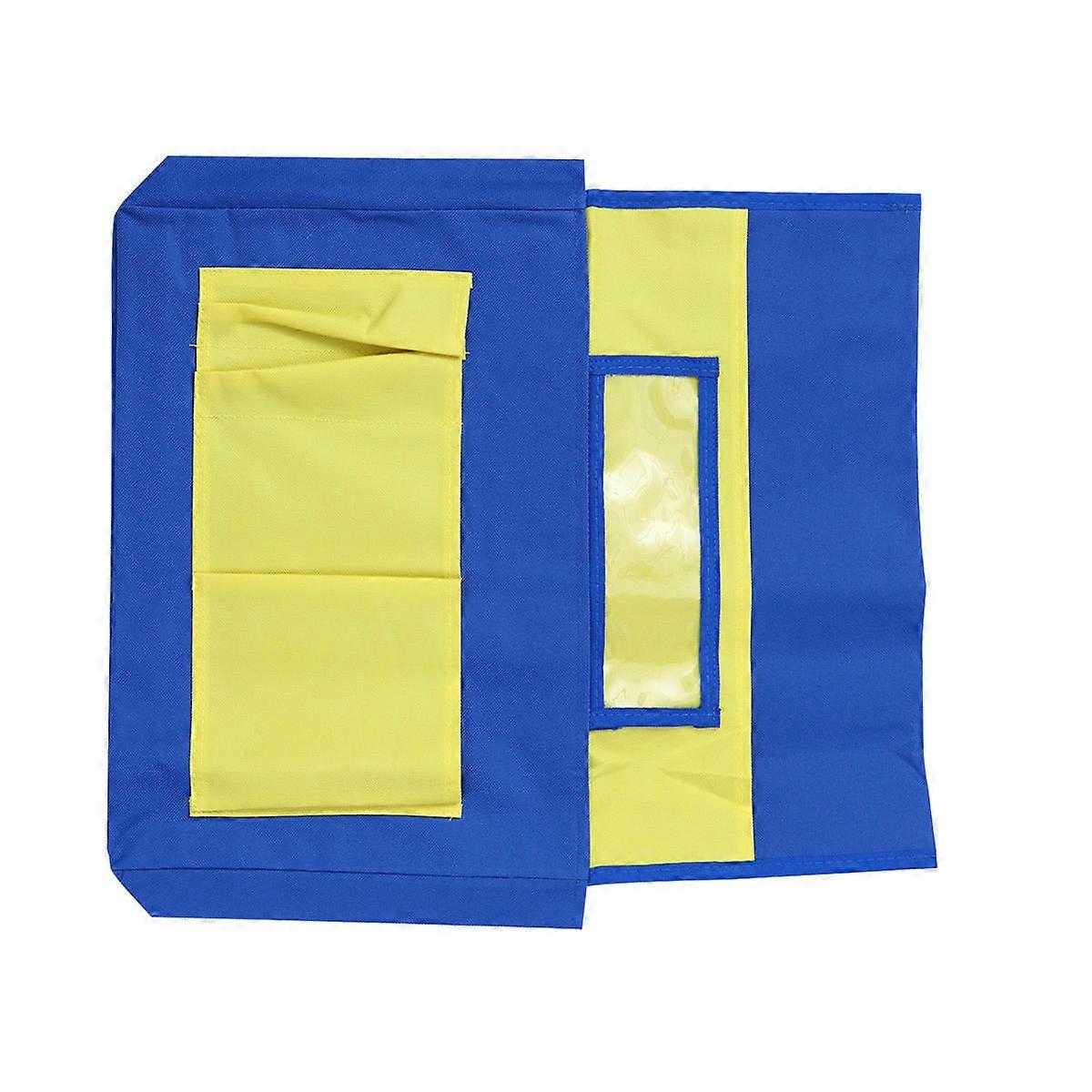 Pencil Pouch for Organizing Files 1Pcs File Storage Yellow