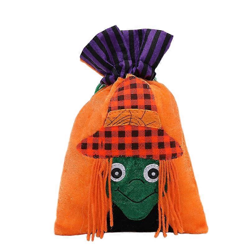 Halloween gift bags, made of fabric, with multiple styles suitable for party decoration