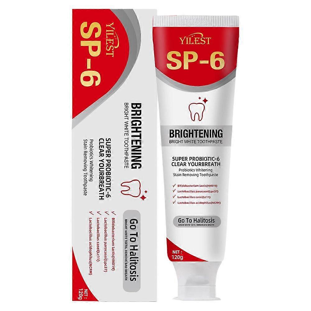 Sp 6 Ultra Whitening Sp 6 Toothpaste Ultra Whitening Toothpaste Sp - 6 Probiotic