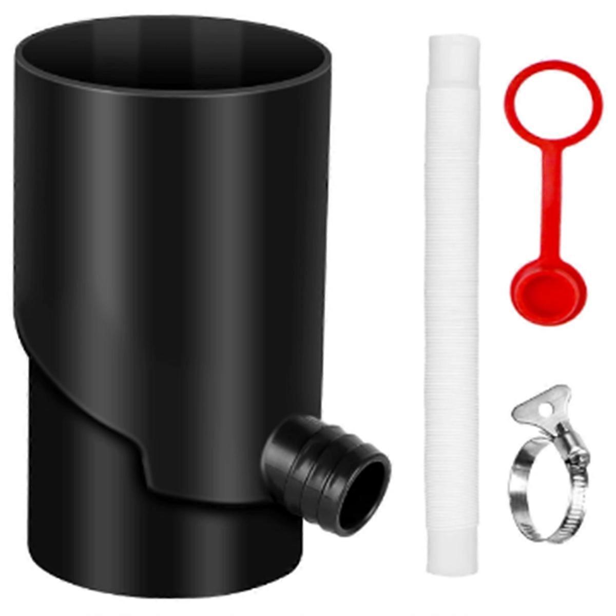 Water Collection UV Rainwater Collector Kit Rain Barrels to Collect Rainwater From Gutter for Car