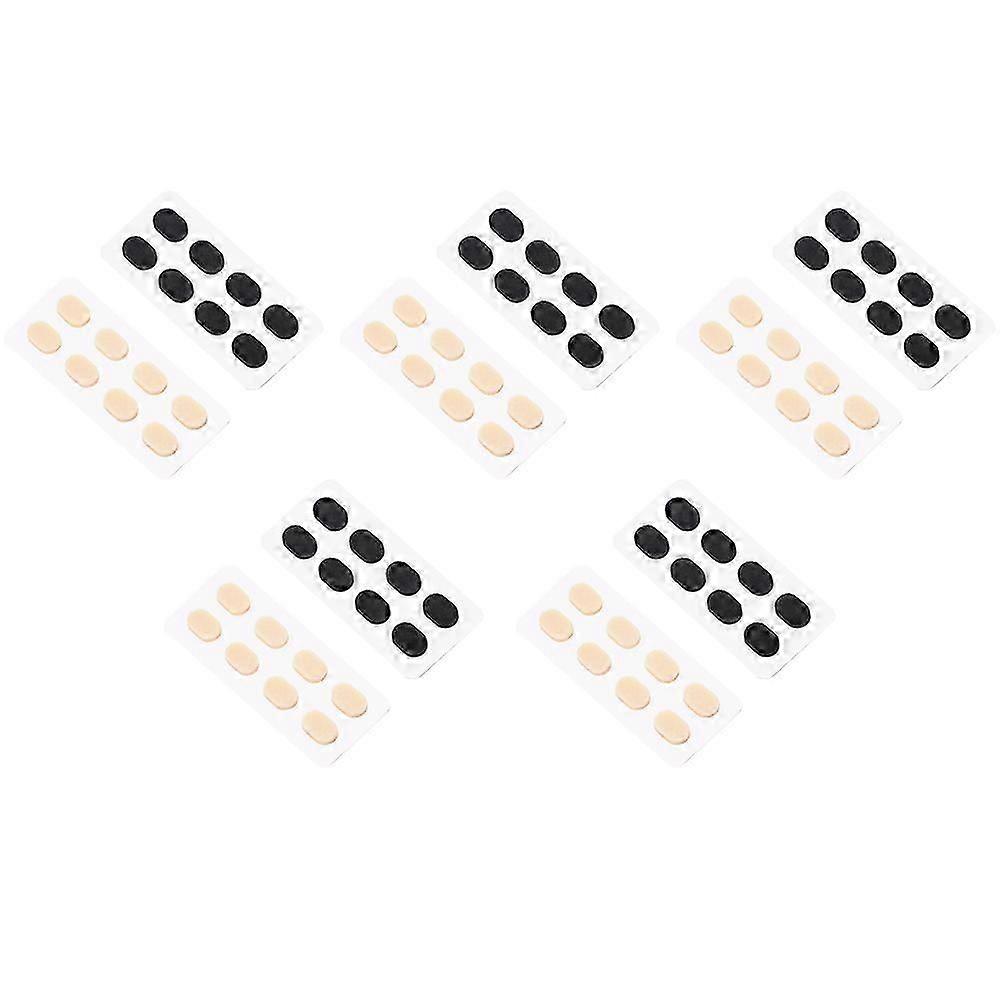 20 Sheets Eyeglasses Nose Pads Glasses Adhesive Nosepads Eyeglass Cushion Pads Eyeglass Repair Kit