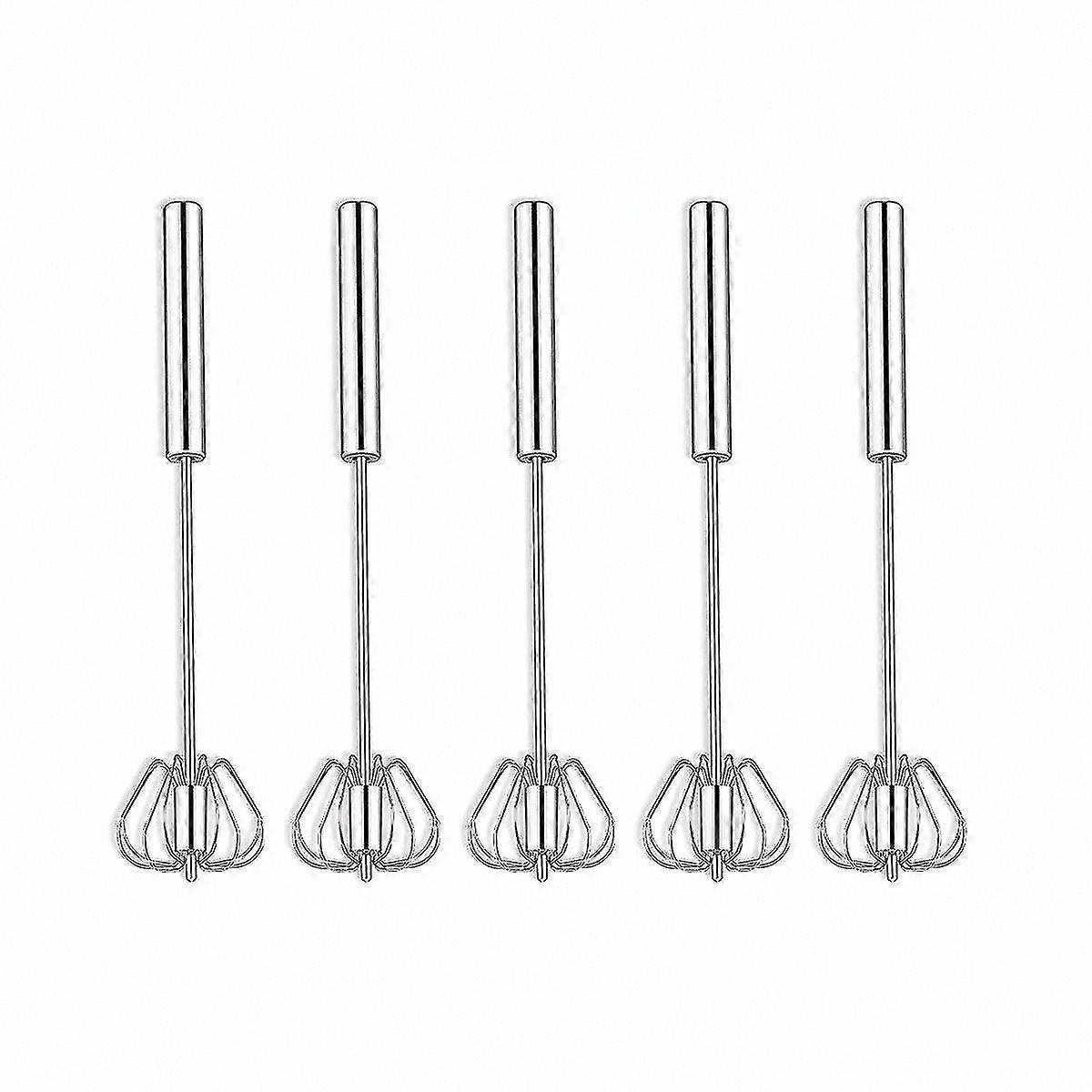 Stainless Steel Hand Whisk for Blending, Beating, and Whisking Eggs Semi-Automatically