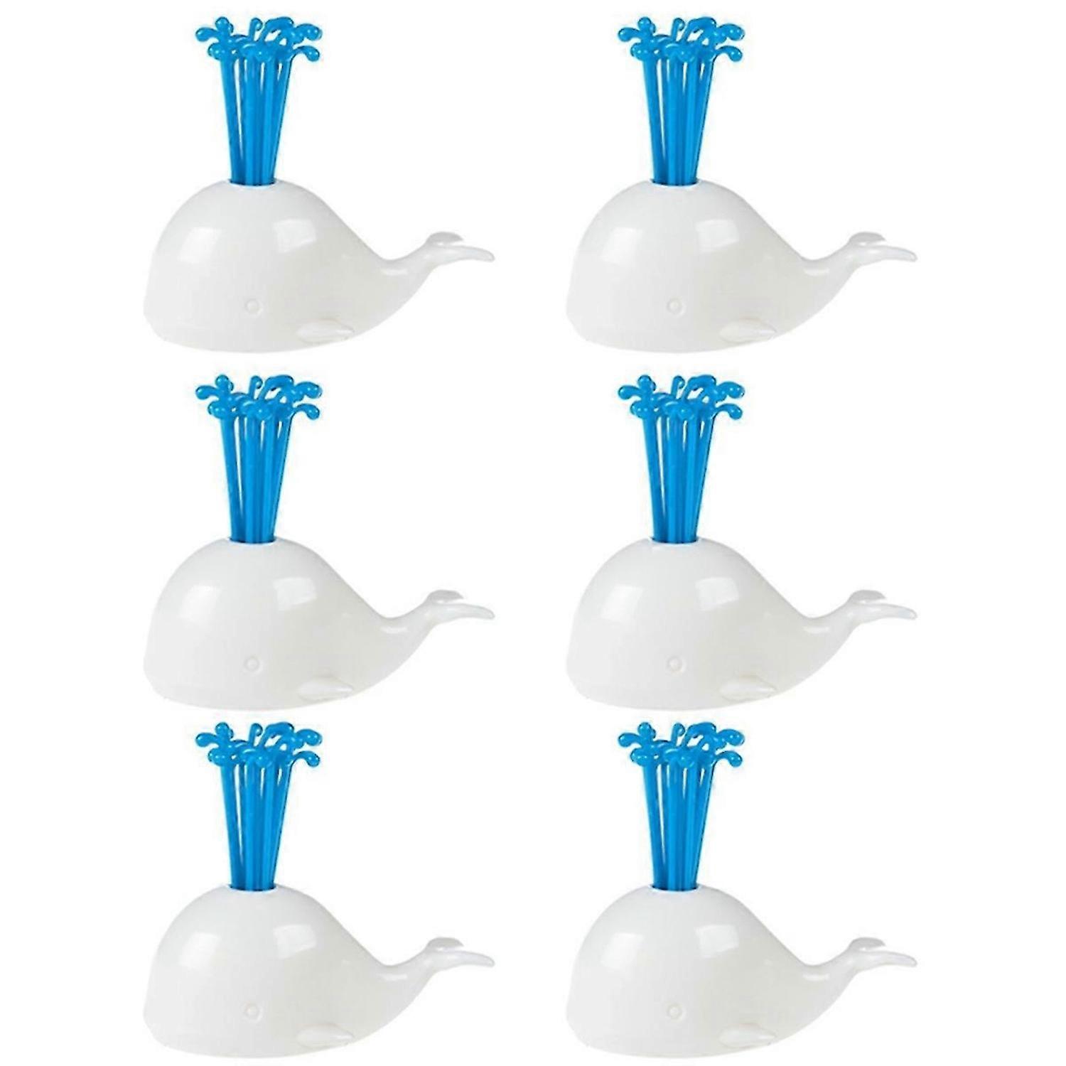 Cute Whale Fruit Fork Animal Whale Fruit Pick Kitchen Supplies