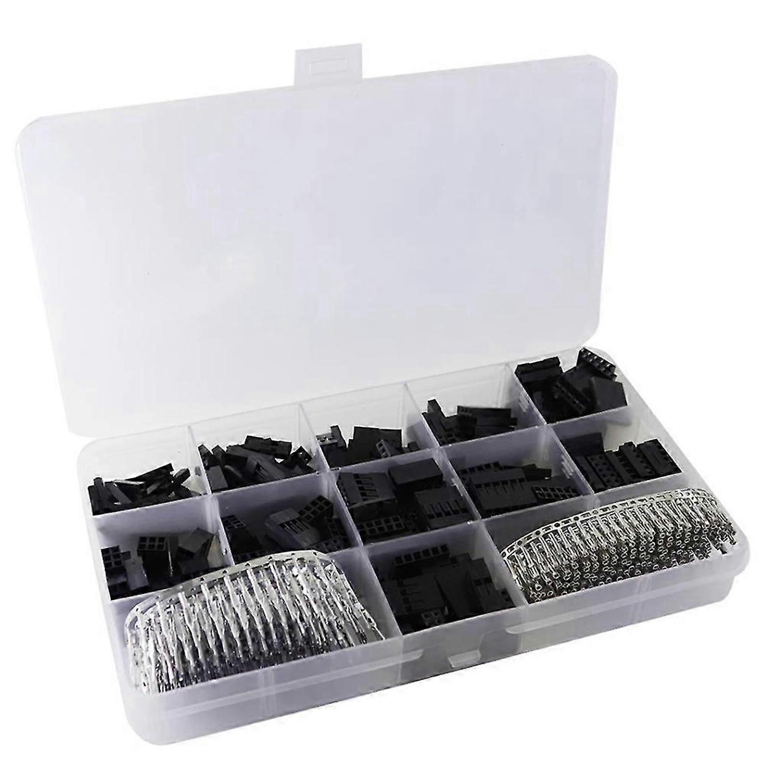 620Pcs Connector 2.54mm, Cable Jumper Wire
