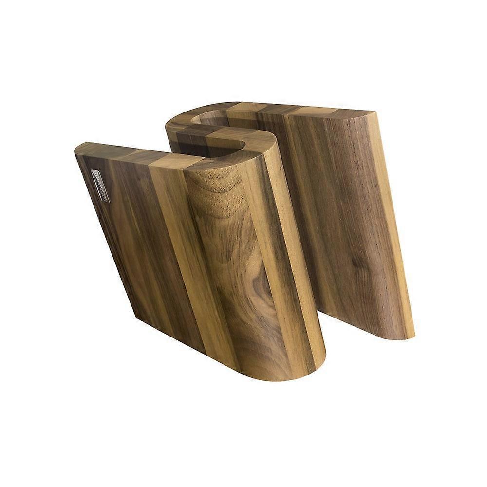 ArteLegno magnetic walnut wood knife block s AL84WL