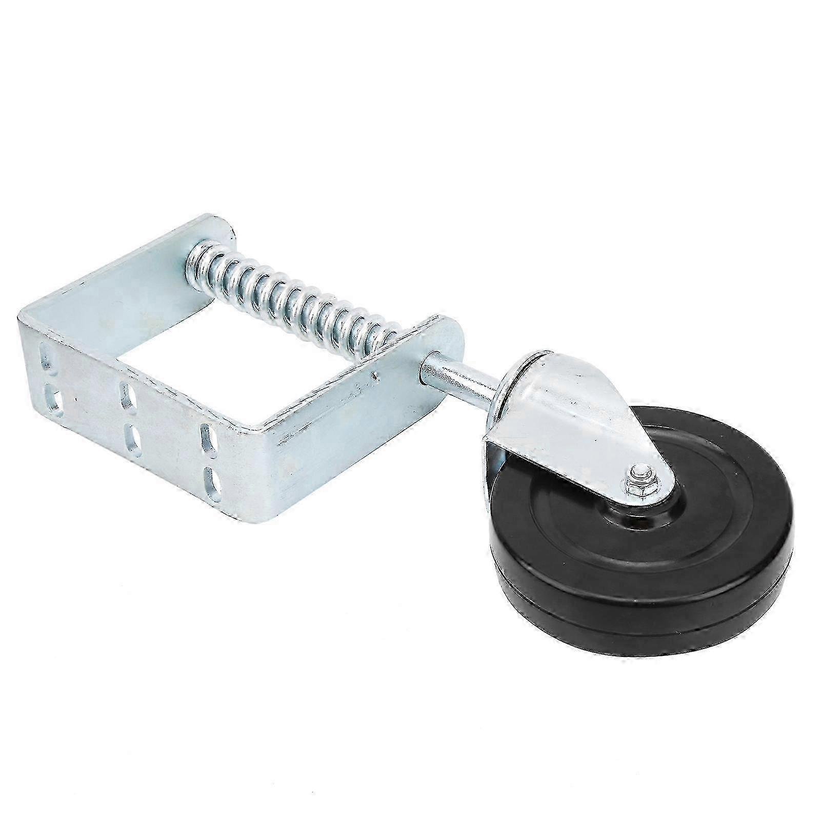 Spring Wheel Universal Weighted Shock Absorbing Uneven Road Door Gate Caster Roller 5in 2025
