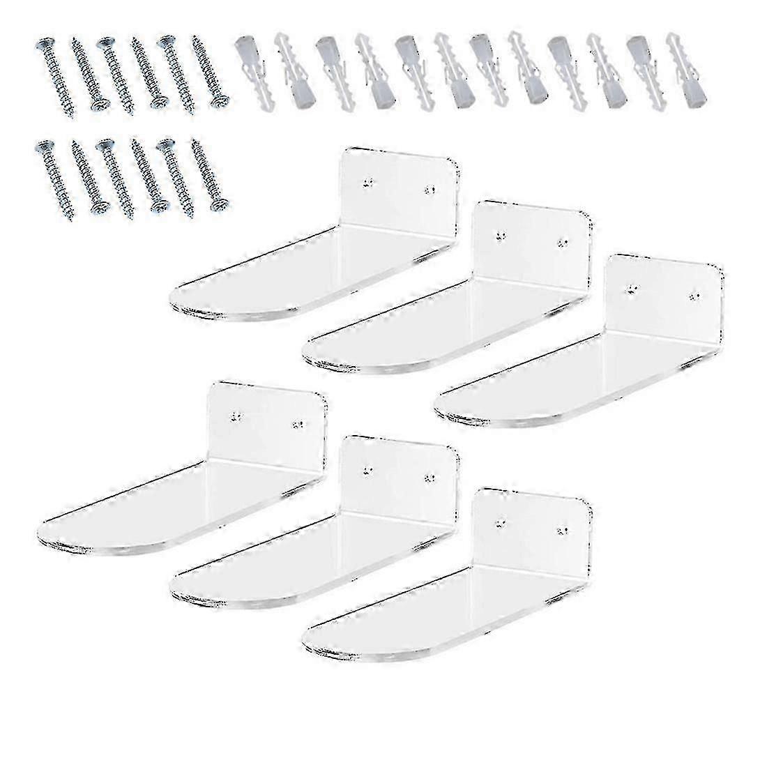 Wall-Mounted Floating Shoe Display Stand for 6 Pairs - for YuJia 2025