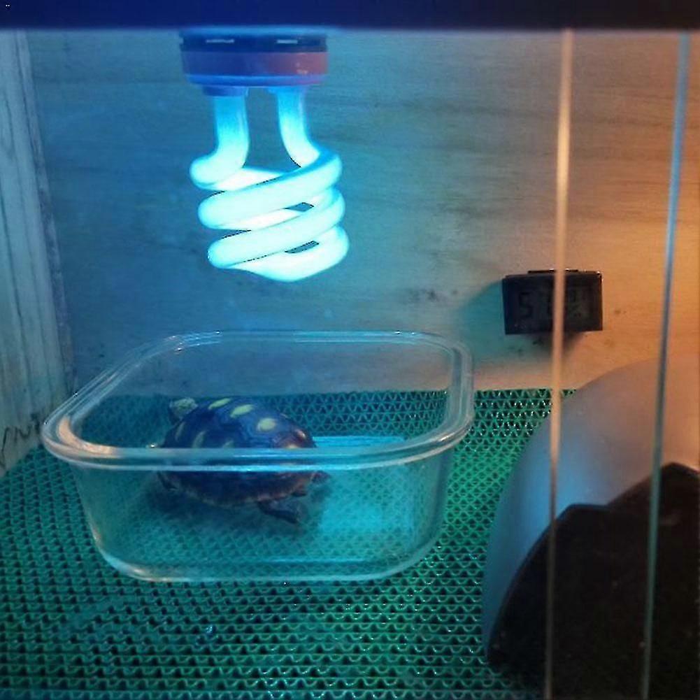 Reptile Amphibian Habitat Heating Lighting Uvb Pet Reptile Lamp E27 5.0 10.0 13w Ultraviolet Light Bulb Night Lamp