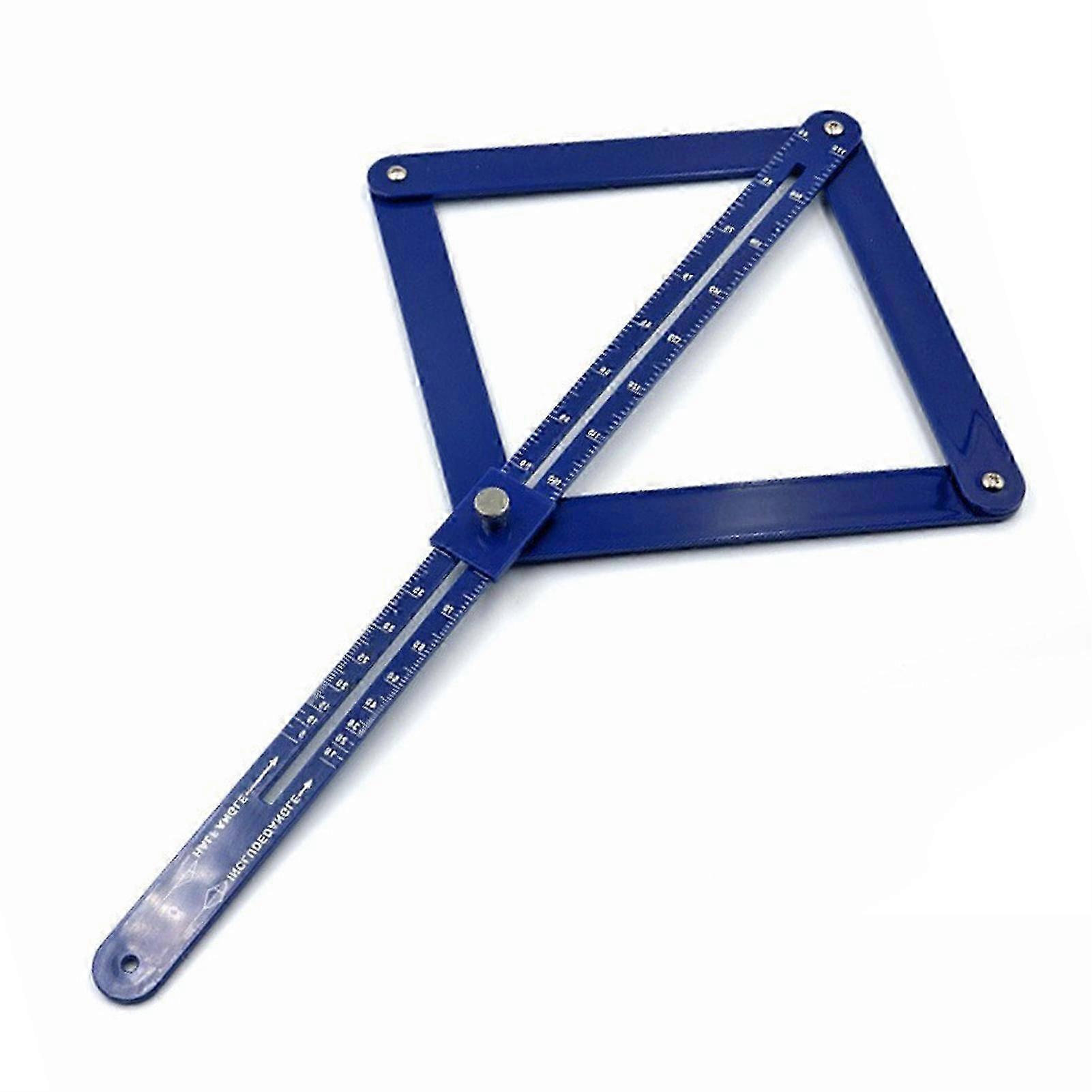 Angle Gauge Foldable Tile Opening Locator Protractor for Woodworker