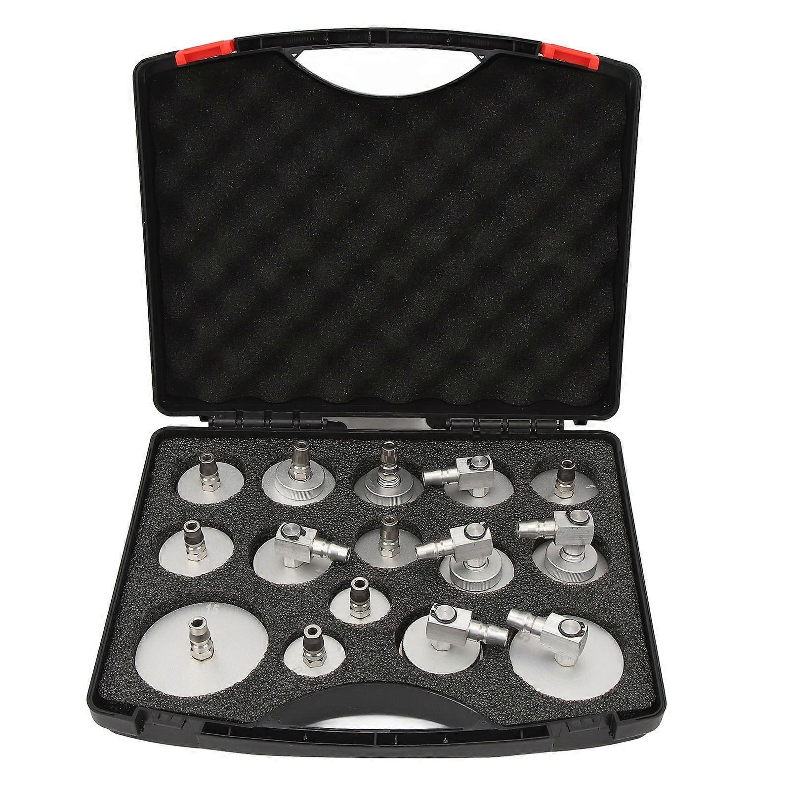 15Pcs Master Cylinder Adapter Set Leakproof Brake Fluid Bleeder Adapter Universal for Automobiles