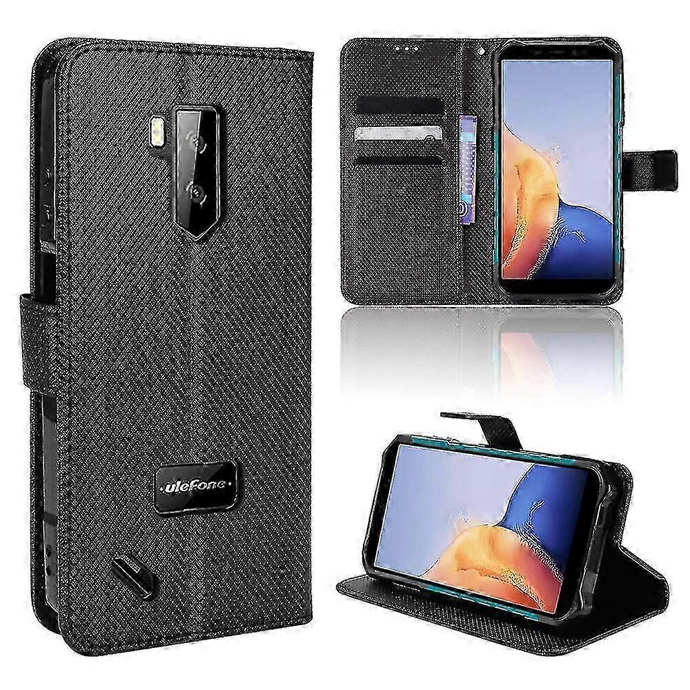 Compatible With Ulefone Armor X9 Wallet Case Diamond Pattern Pu Leather Cover With Magnetic Closure Card Slots