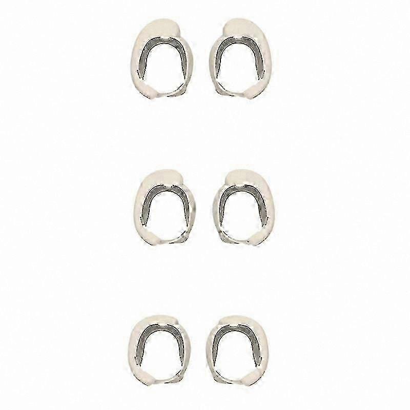 Silicone Ear Tips for Noise Cancelling Earbuds - Secure Fit Dustproof Replacement