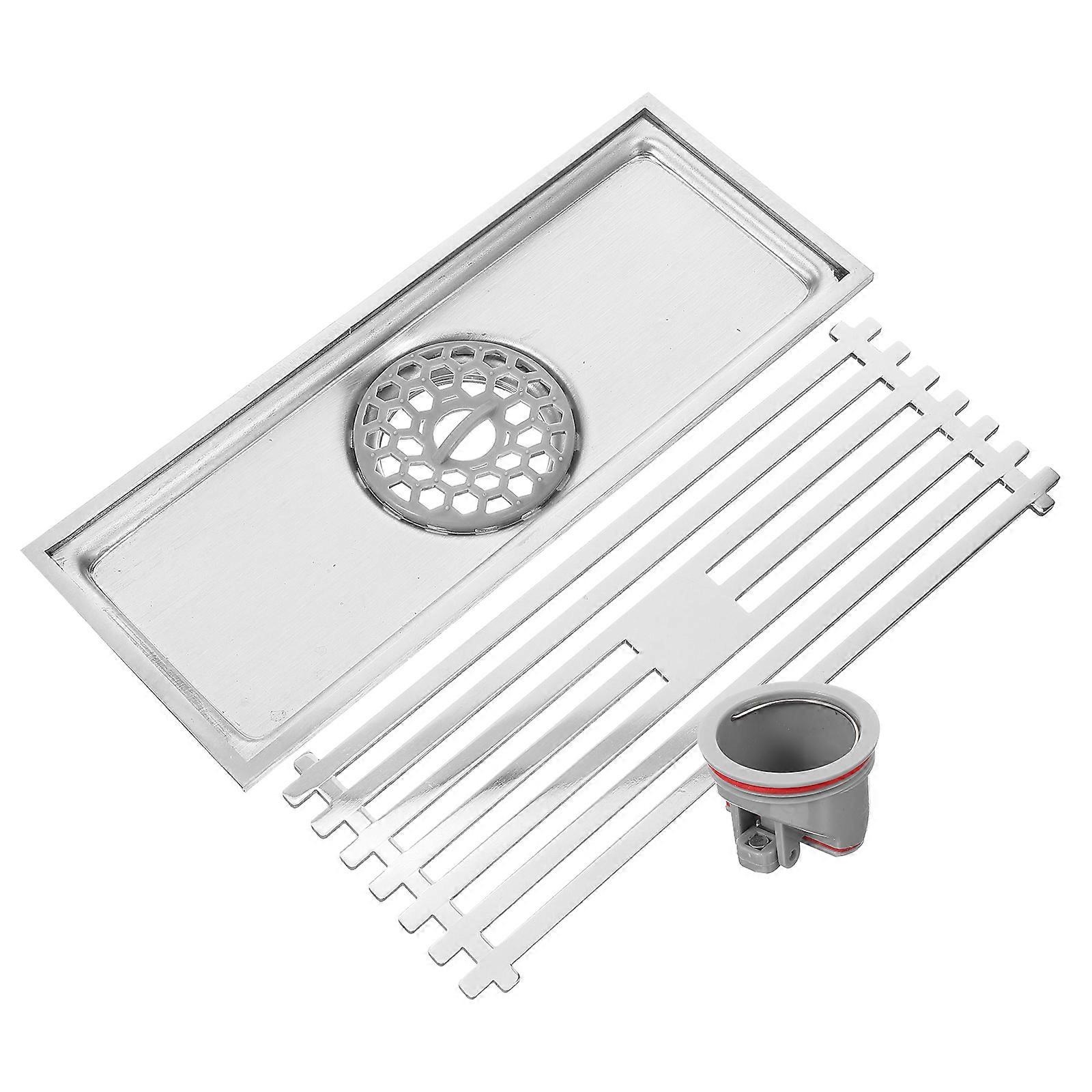 Floor Drain Cover Bathroom Accessories Workshop Utility Sink Drains Plastic Rectangular Prevent Dirty Things Through Sewer 1Set