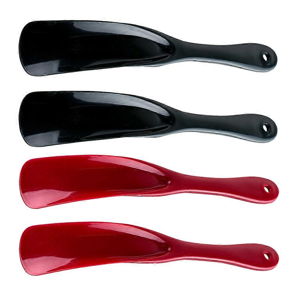 Plastic Shoehorn Tool for Shoes Use 4Pcs Ergonomic Hanging Shoehorn