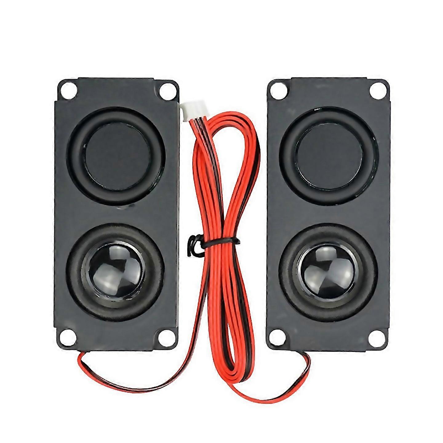 For 2pcs Compact Square Speakers Sound System 45100 Speaker For