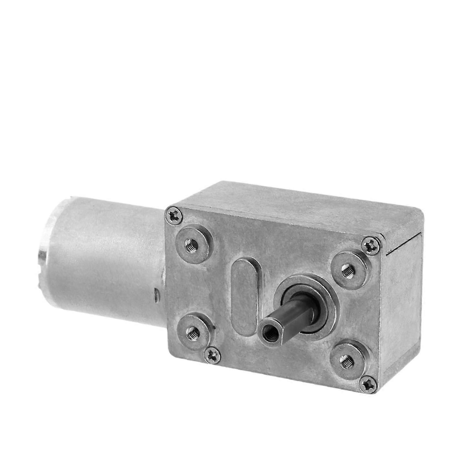 DC Motor 12V 10RPM High Torque Worm Gear Motor with M3 Shaft for Robotics and DIY Projects