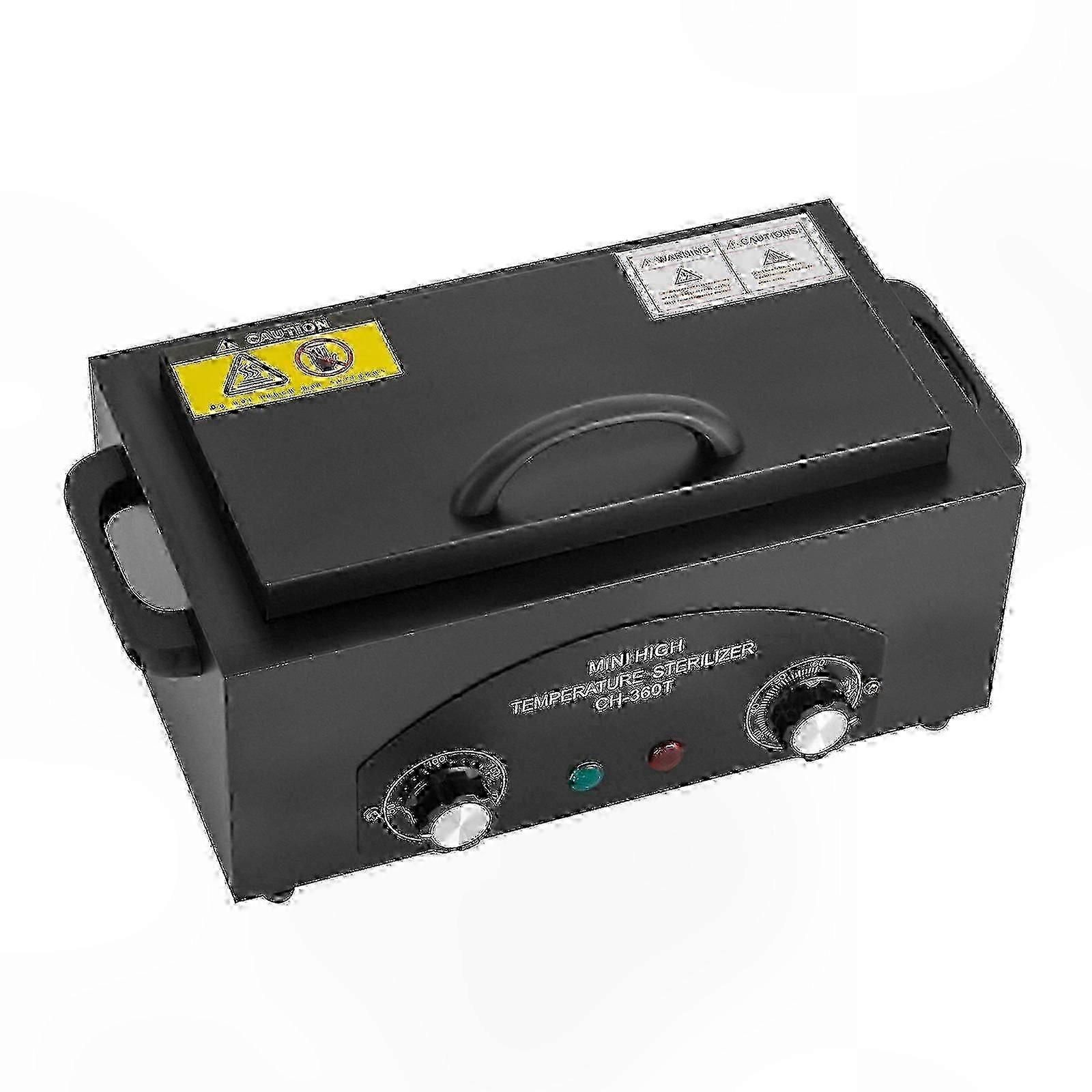 Professional 300W Nail Tool Sterilizer for Salon and Home Use with High-Temperature Functionality