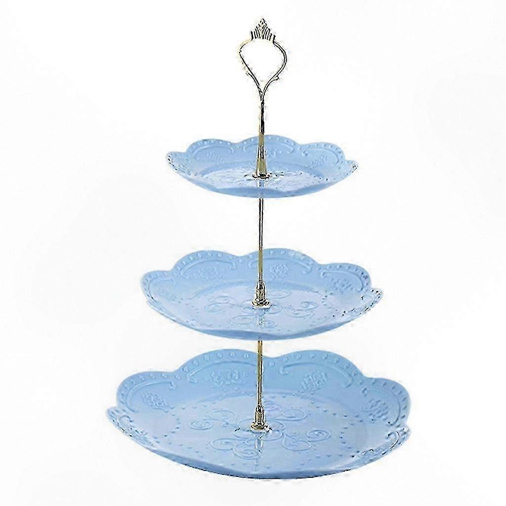 حامل متطور من 3 طبقات للحلويات والكعك والكب كيك والشوكولاتة وحامل عرض الحلوى