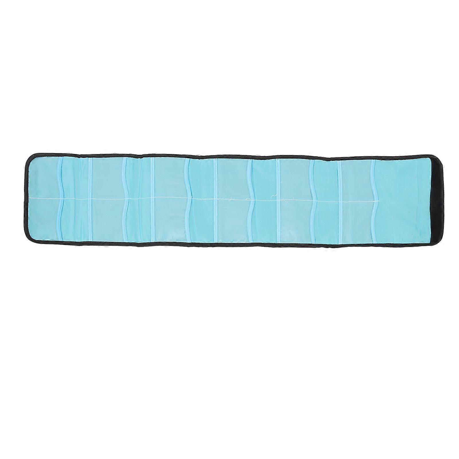 Camera Lens Filter Case Nylon Foldable Shockproof Crashproof Waterproof Camera Lens Filter Bag for 2586mm Round Filter 83x100 Square Filter for 12pcs