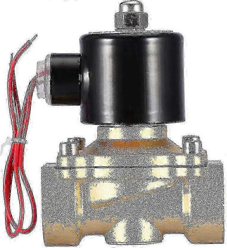 For - 1" Bidirectional 220V AC Normally Closed Brass Electric Solenoid Valve (DN25) 2025
