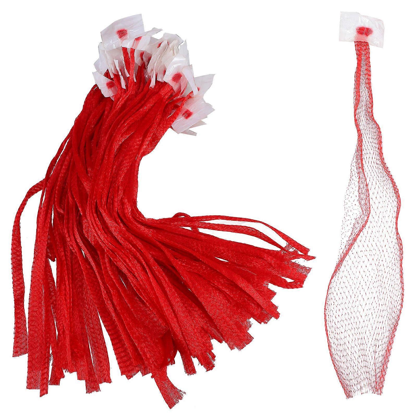 Plastic Mesh Bags Fruit Storage Bag for Vegetable 100Pcs Reusable Mesh Produce