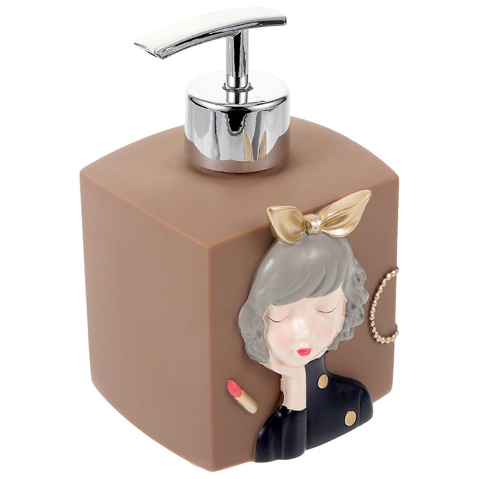 Liquid Soap Dispenser Refillable Hand Soap Bottle for Bathroom 2Pcs