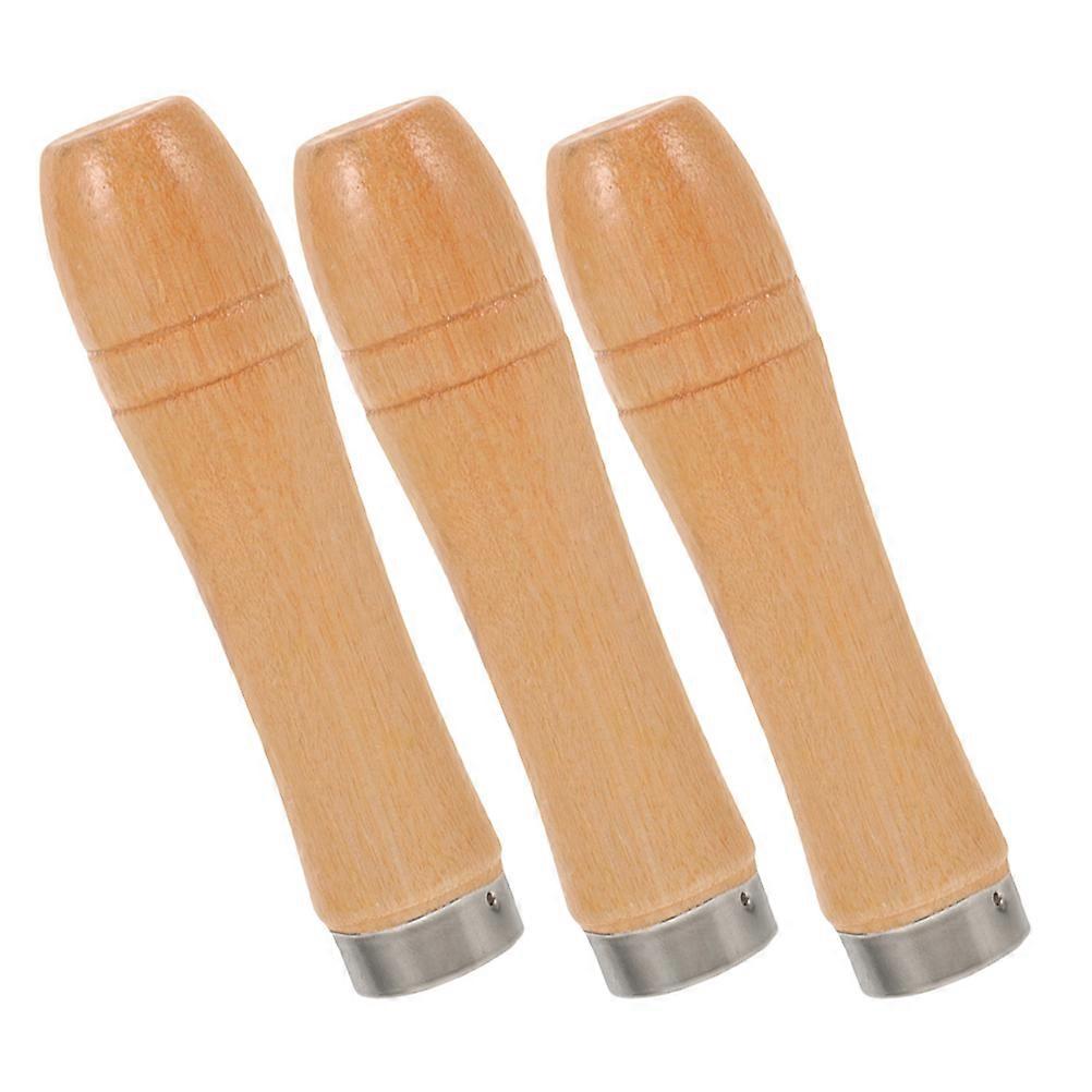 Wood Replacement Handle Solid Wood Handle for Kitchen 12Pcs Frying Pan Handles