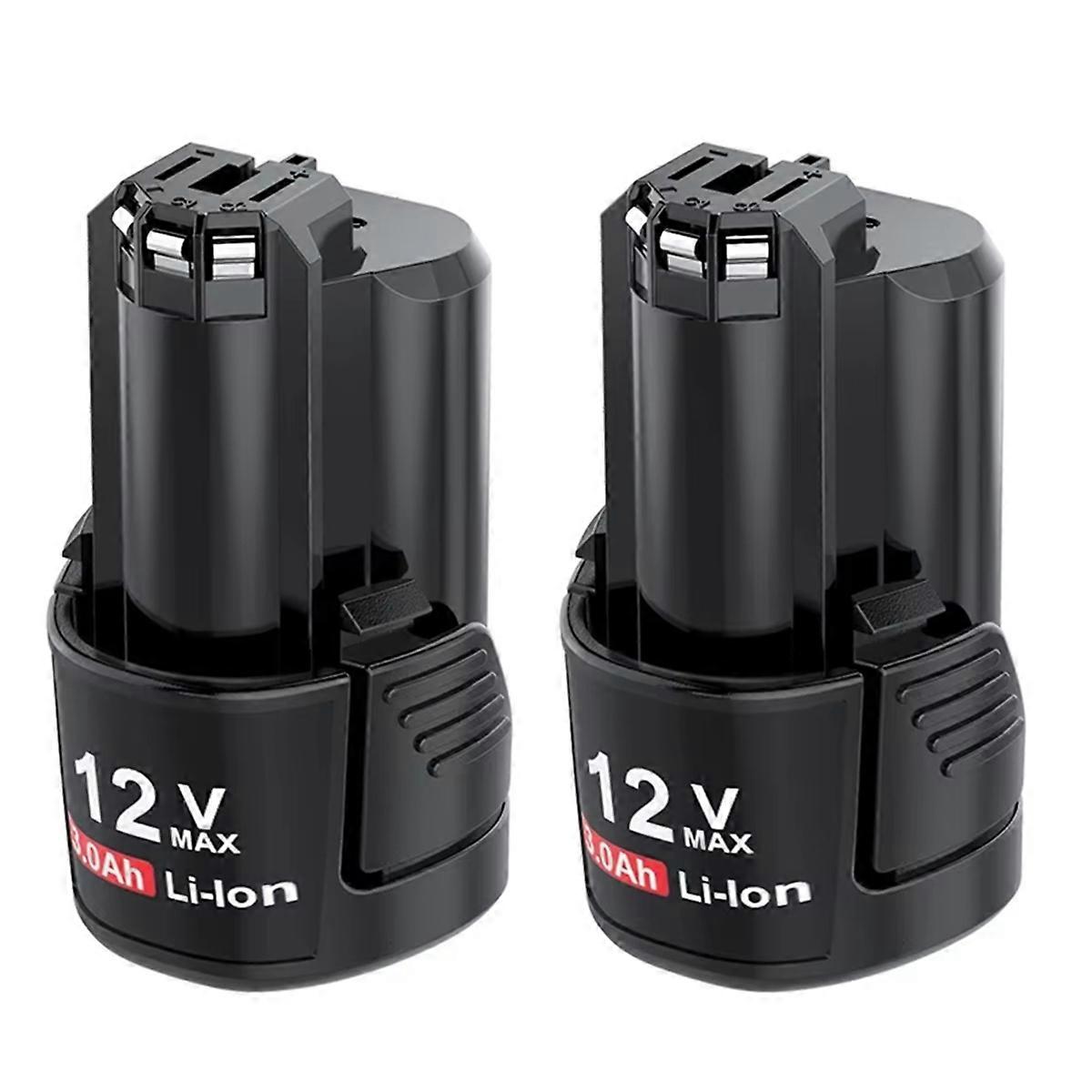 High-Capacity 4000mAh Li-Ion Battery for 12V/10.8V - Compatible with BAT411, BAT412, BAT413 Series