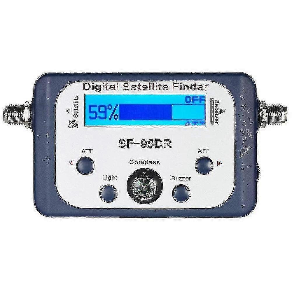 Digital For Tester Meter Tv Signal Receiver Sat Finder With Compass And Lcd Display Fta Dvb S2