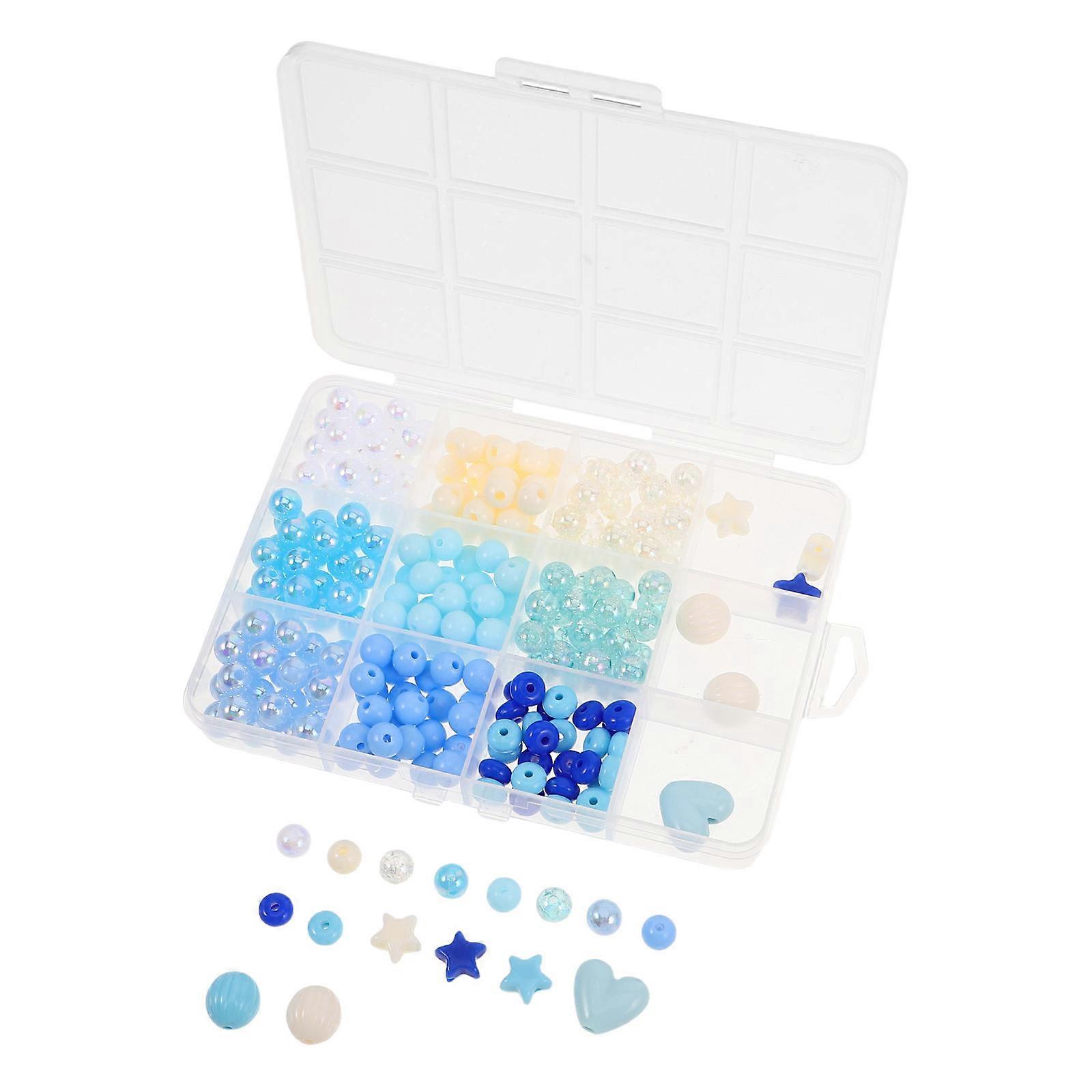 Assorted Jewelry Beads for Crafting Bracelets and Phone Charms 2 Boxes